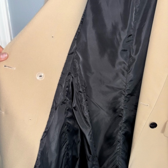 Classic Tan Double-Breasted Blazer - Picture 4 of 5